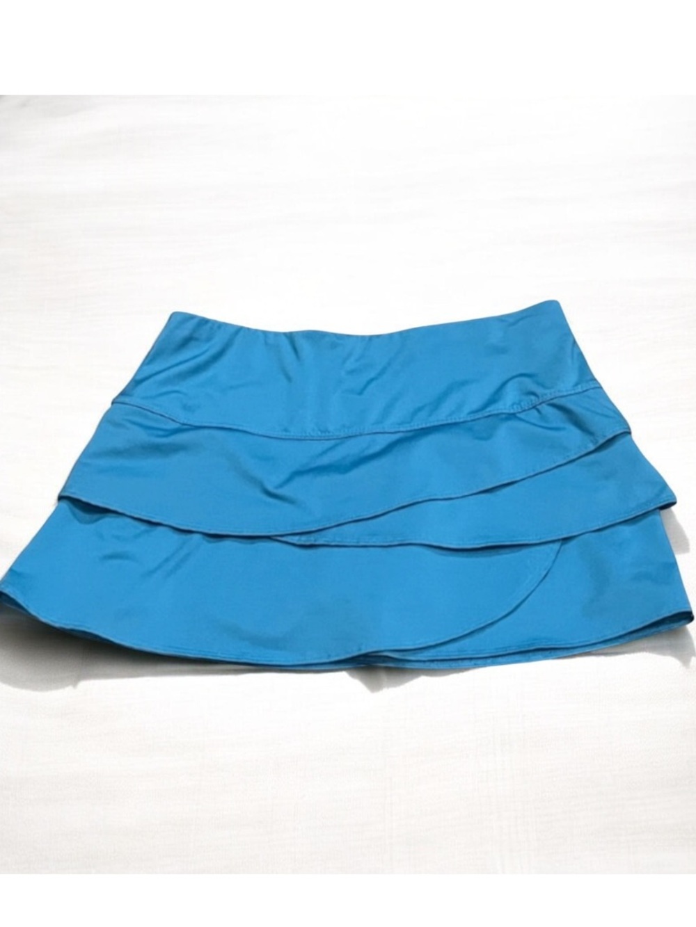 Lucky in Love Scallop Layered Tennis Skirt